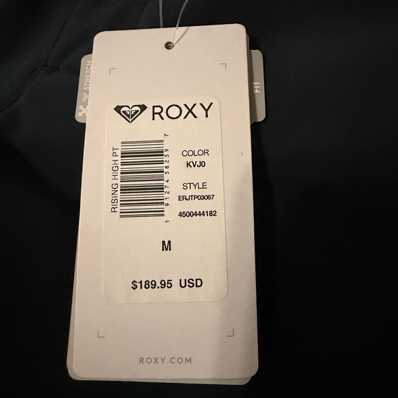 Roxy Rising High Ski/Snow Pants Navy Blue Small - Picture 4 of 4